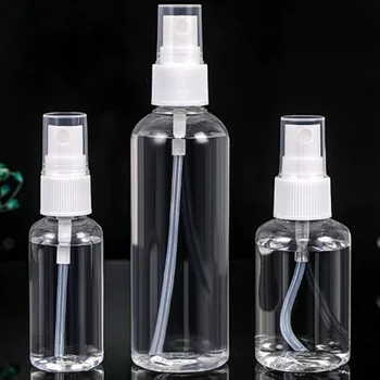 

1Pcs Transparent Empty Spray Bottles 30ml/50ml/100ml Plastic Mini Refillable Container Empty Cosmetic Containers