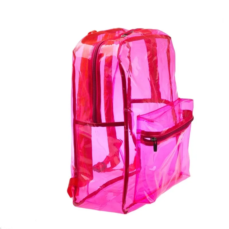 Прозрачная Милая Новинка для девочек, водонепроницаемая сумка для макияжа из ПВХ