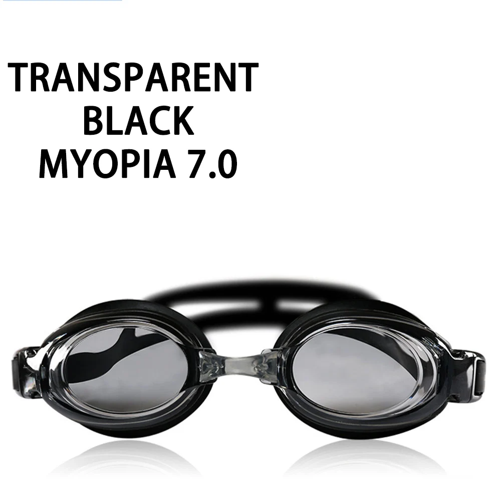 Очки для плавания близорукости, очки для плавания, оптические очки для взрослых, очки для плавания, силиконовые, анти-запотевающие, с покрытием, водная диоптрия, очки для плавания, очки для плавания - Цвет: Myopia 700