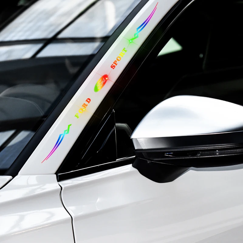 1pc Creative Car Sticker Window Vinyl Decal Styling Self Adhesive Emblem Decoration For Ford Focus Fiesta Ranger Mondeo Escort | Автомобили
