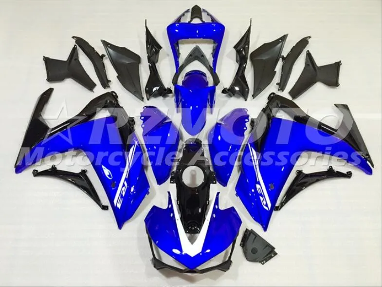Стиль ABS литьевая форма мотоцикл Обтекатели подходит для YAMAHA R3 R25- 15-19 обтекатель кузова набор на заказ синий черный
