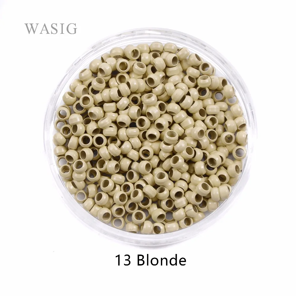 헤어링크 1000개 세트 2.5mm 나노 링 비즈 헤어 익스텐션 7가지 색상 선택 가능 헤어링크 1000개 세트 2.5mm 나노 링 비즈 헤어 익스텐션 7가지 색상 선택 가능