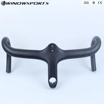 

New Carbon Handlebar Road Full Integrated support Garmin computer UD Matte Ultralight Carbon Road Bike Handlebar