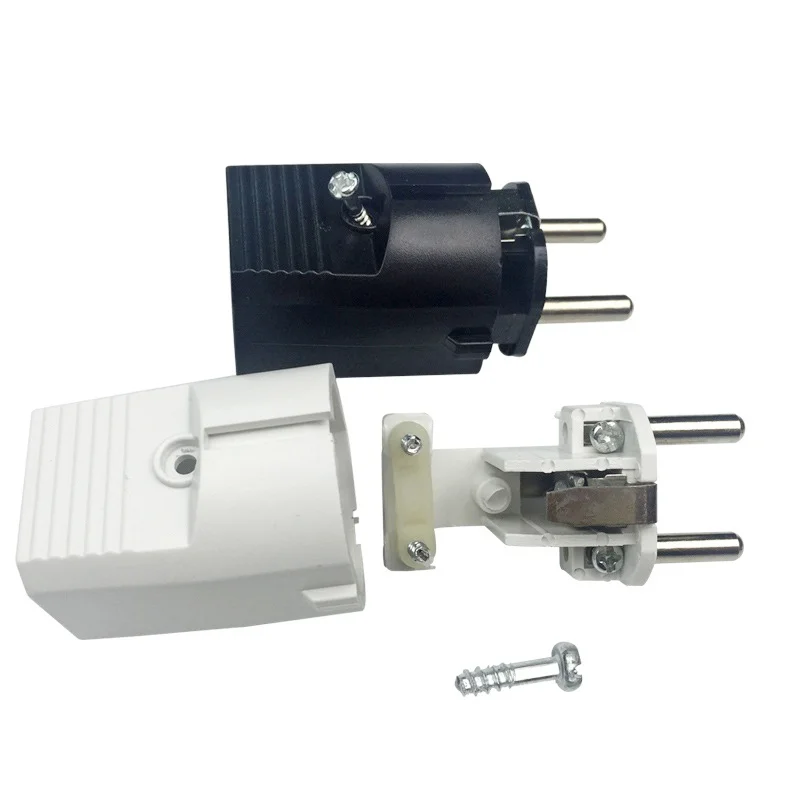 German Russian 4.8mm Pin Type F Rewireable Power Plug AC100~250V 16 A | Обустройство дома