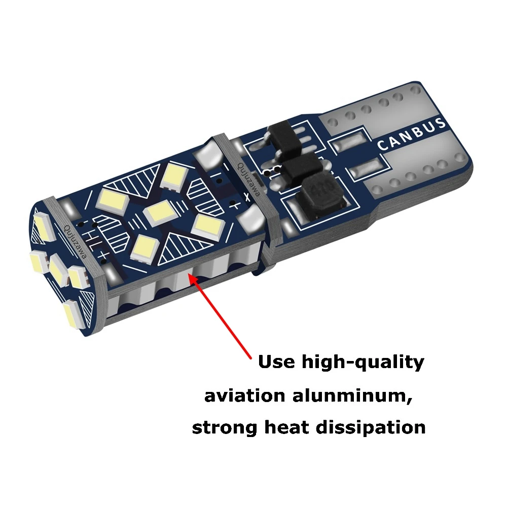 2-Pack T10 W5W LED Parking Lights 5