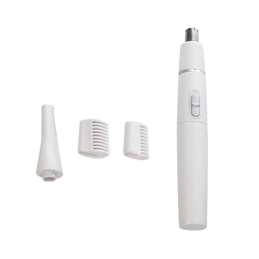 Portable Nose Ear Hair Trimmer Face Neck Eyebrow Shaver Groomer Cleaner for Men Women
