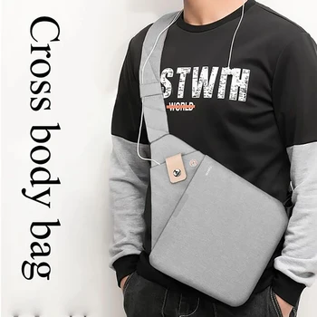 

WIWU tablet bag for iPad 9.7 inch nylon nylon shoulder bag for Xiaomi mipad 4 shockproof crossbody bag (for iPad mini)