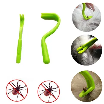 

2pcs/set Tick Remover Set with Small and Large Tick Tweezers Pet Flea Clip for Dog & Cat Pet Flea Remover Tool Pet Supplies
