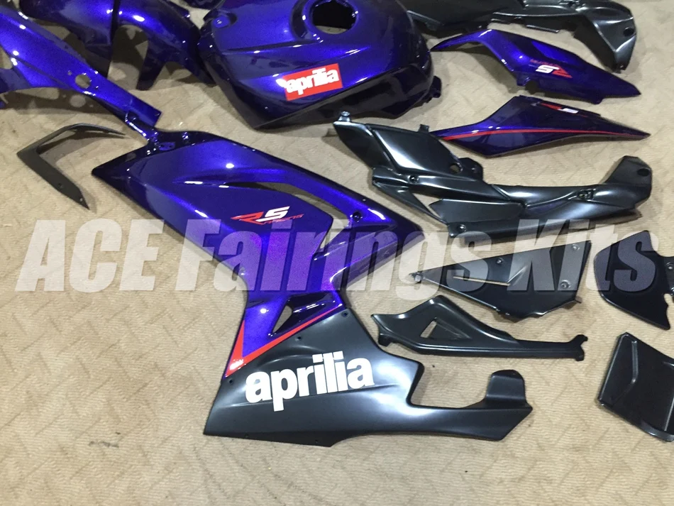 Мотоциклетный вставной обтекатель комплект подходит для Aprilia RS125 06 07 08 09 10 11 RS4 РСВ 125 2006 2009 2011 Обтекатели на заказ темно-синий