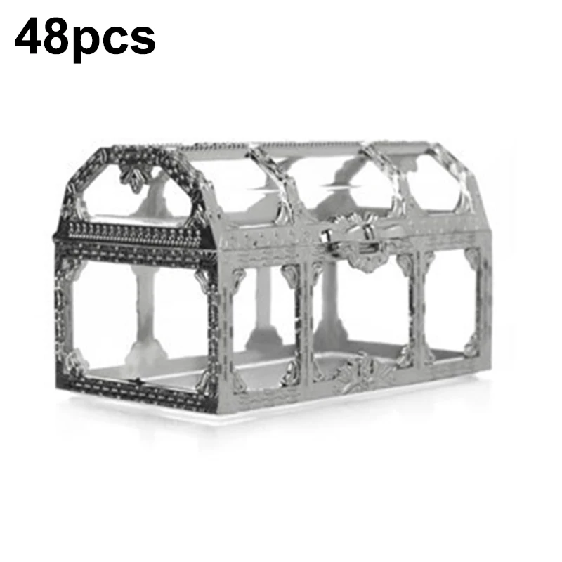 48* пластиковые коробки для конфет, конфет, шоколада, коробка для хранения, свадебные украшения, вечерние принадлежности