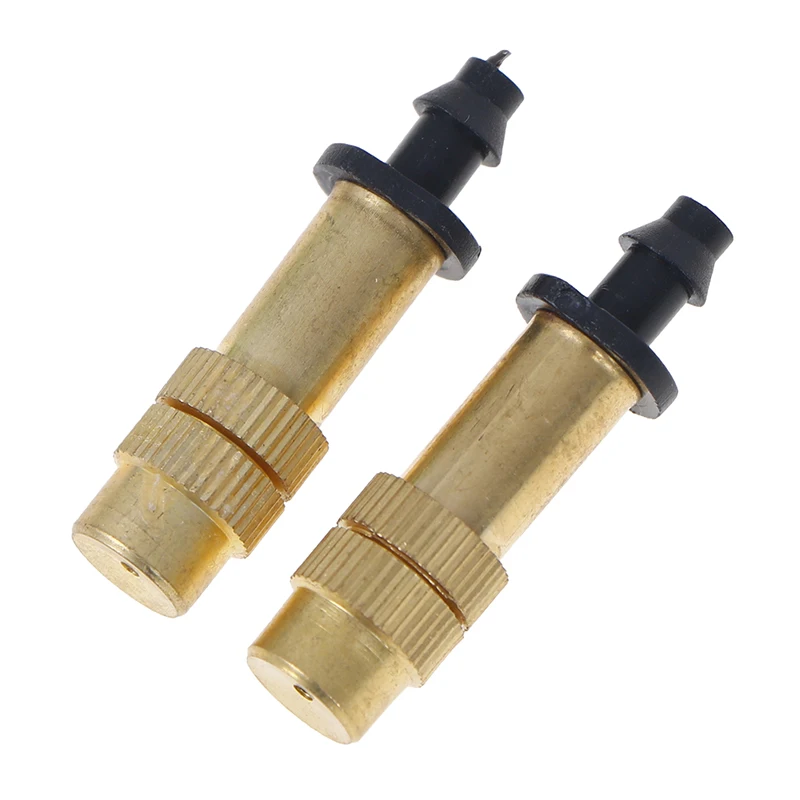 Adjustable Copper Mist Nozzle hose spray nozzle garden sprinkler gardening sprayer water sprayer garden sprayer spray nozzle garden spray nozzle watering nozzle misting nozzles 2Pcs Garden Sprayer Nozzle Greenhouse Lawn Water Sprinkler
