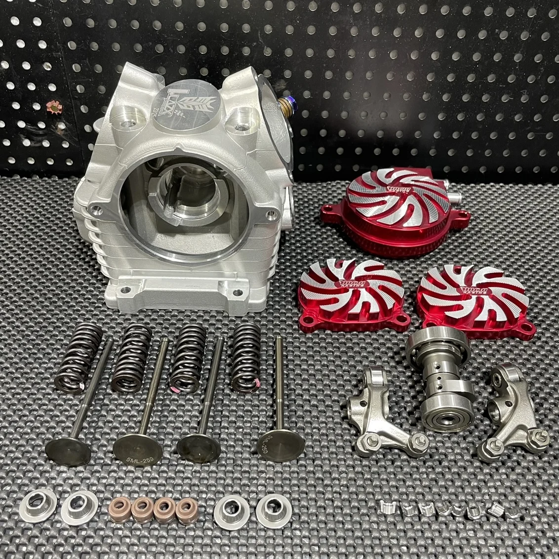 Cylinder Head Assembly For Bws125 Cygnus125 Four Valves Ex23/in25 5ml