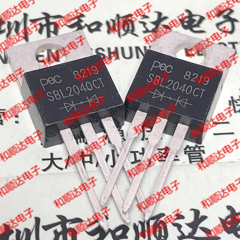 10 шт./лот SBL2040CT новые имеющиеся Schott 40V 20A TO-220