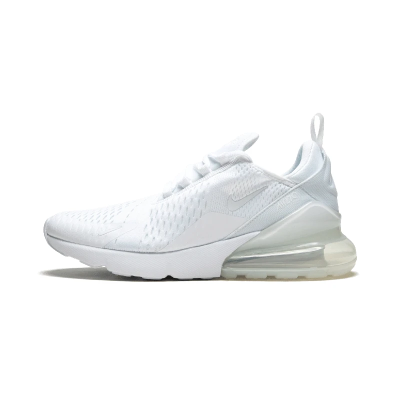 AH8050-101 Оригинальные мужские кроссовки для бега Nike Air Max 270, дышащие удобные кроссовки с амортизацией, спортивные кроссовки AH8050-601 - Цвет: AH8050-101