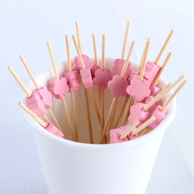 100 шт. деревянные бамбуковые зубочистки для фруктов|supplies ceramic|supply tattootoothpick sculpture |