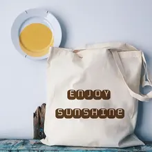 Рекламные подарки, складная многоразовая Холщовая Сумка, Фабричный магазин, буквенный дизайн, сумка для покупок с логотипом, креативный принт, handabg eco