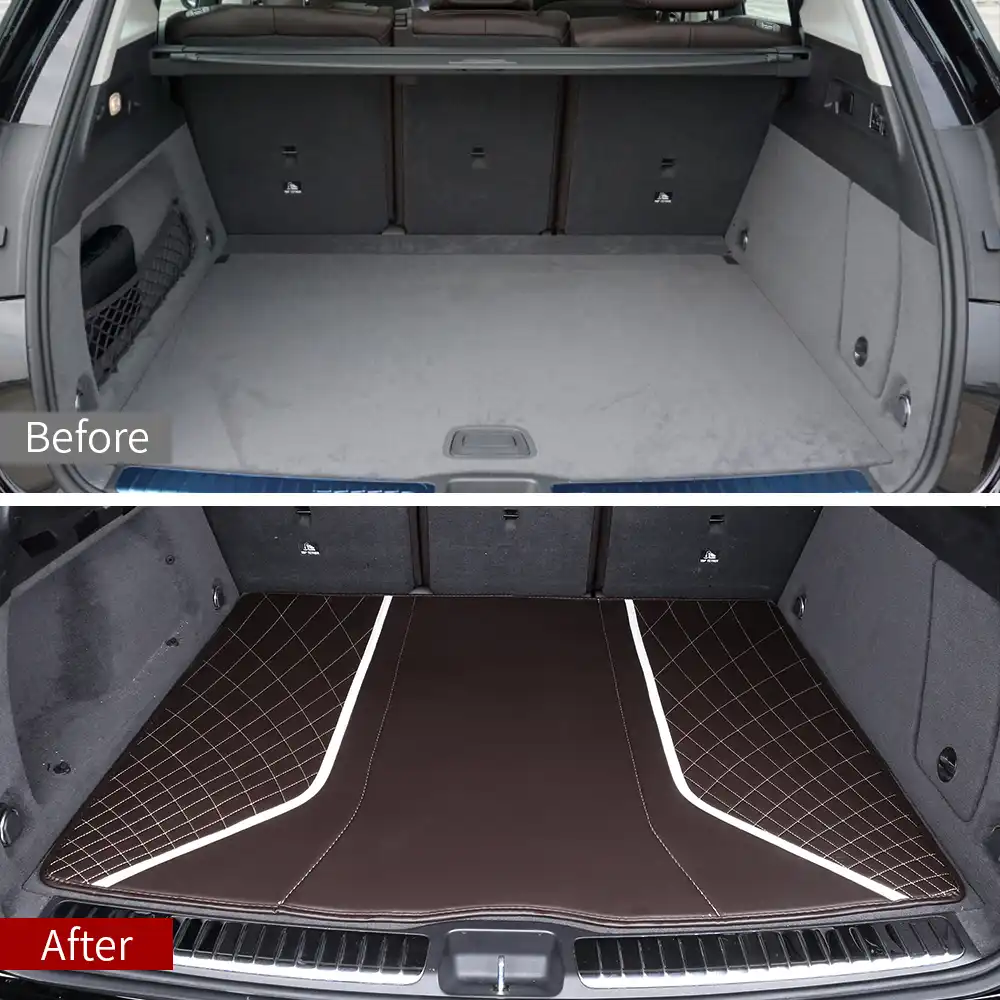 Leather Trunkmat Trunk Trim Strip For Mercedes Gle W167 Gle 2020 Gle 350 Amg 450 500e Exterior Accessories Aliexpress