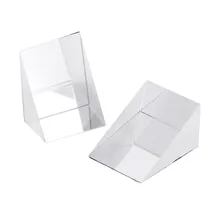 2 шт 60 ° K9 оптическое стекло прямоугольный треугольный внутренний отражающий призматический объектив