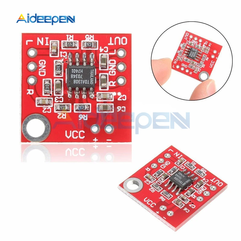 

DC 3V-6V TDA1308 Stereo Headphone Amplifier Board Amp Preamplifier Board Module For Portable Digital Audio
