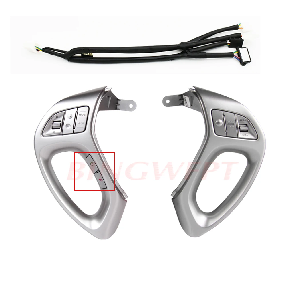 2011-14/17 круиз управления рулевое колесо Contro кнопки для Hyundai ix35 с часами Весна Bluetooth
