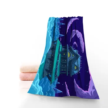 

Anime Custom Adventure Time 35x75cmFitness Sports Towel Portable Quick-drying Towel Yoga Outdoor bamboo fiber Sports Towel