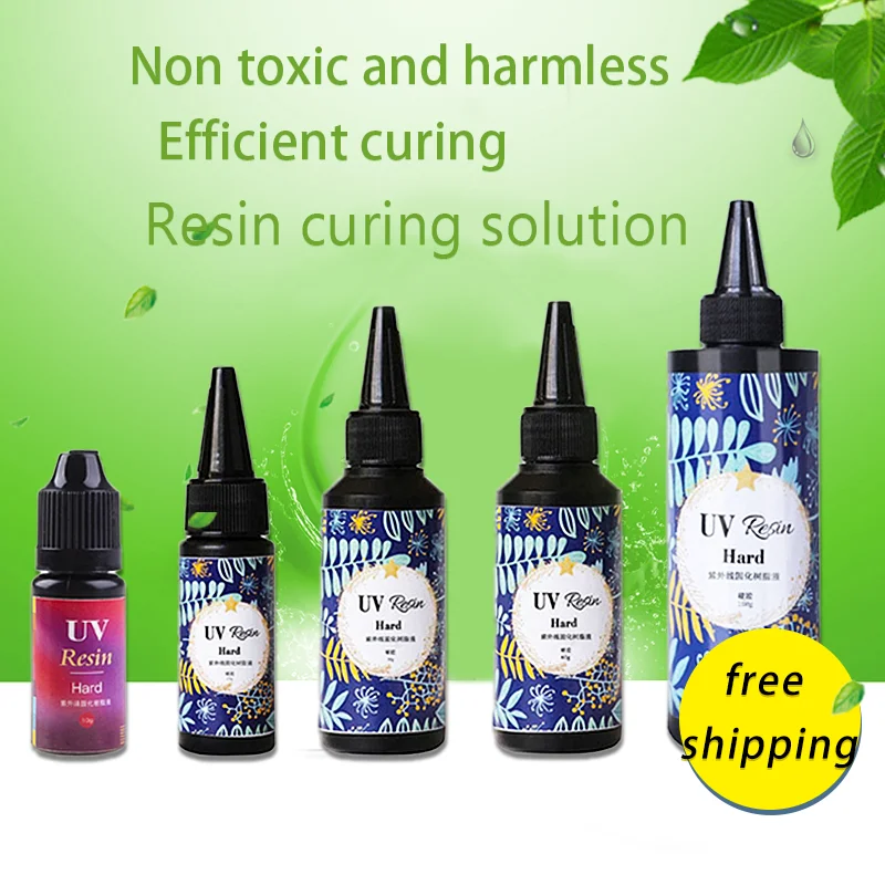Твердый клей для уф смолы прозрачный УФ-отверждаемый эпоксидной солнечный