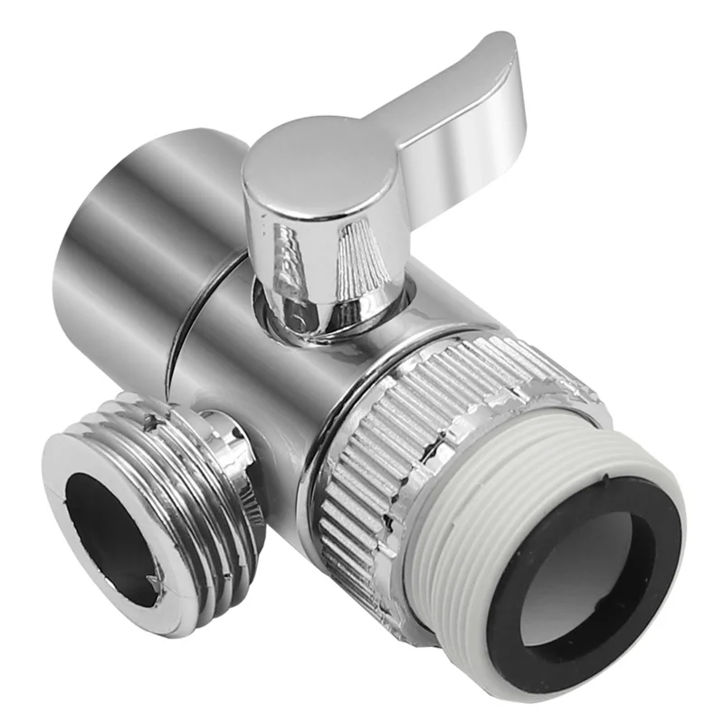 Water Tap Connector Switch Faucet Adapter Kitchen Sink Splitter Diverter Valve For Toilet Shower Bathoom ColdHot Water Separator 6