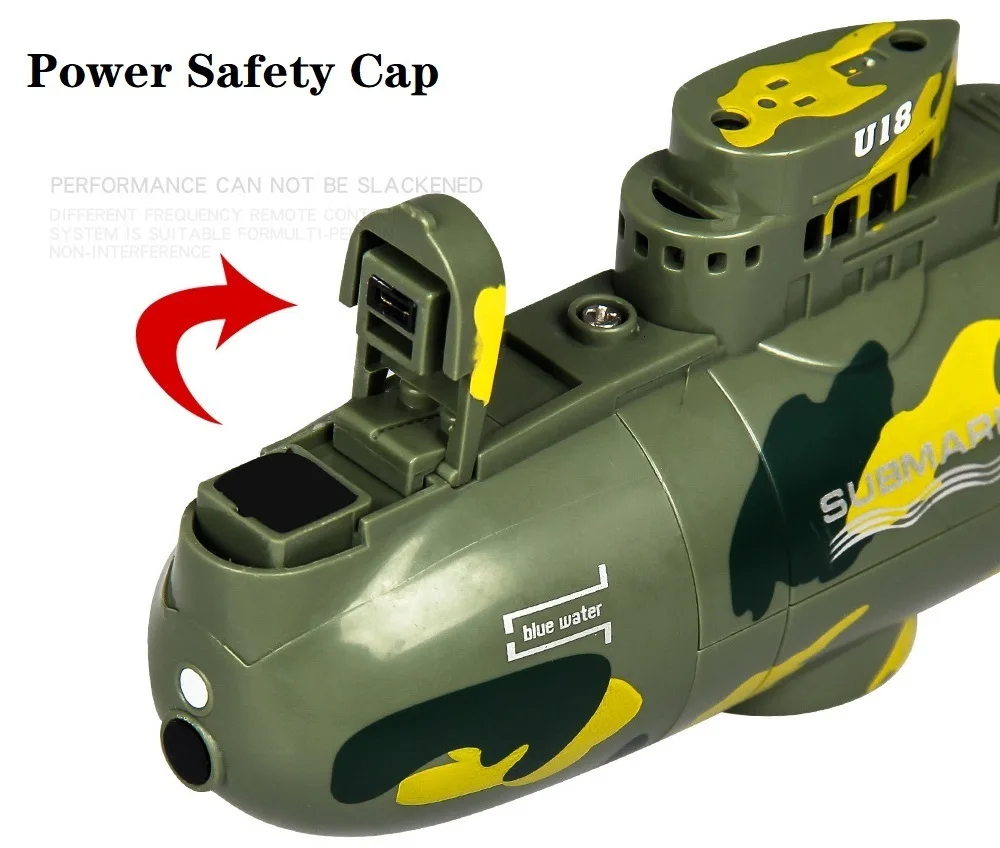 3311 М Модель 6CH высокоскоростной мотор пульт дистанционного управления симулятор подводной лодки Электрический мини RC Подводная лодка дети игрушка подарок