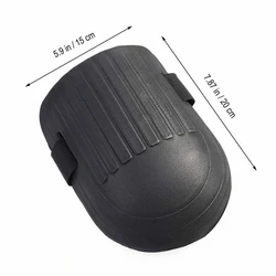 Genouillère en mousse couverte, 1 paire de protections professionnelles pour le travail et le Sport 