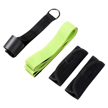 

Resistance Bands Set,Yoga Elastic Pilates Stretch Exercise Fitness Band Workouts Stretching Assisted Pull Straps