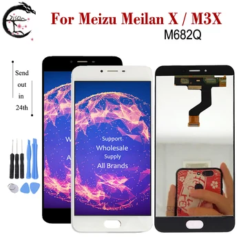 

5.5" New LCD For Meizu Meilan X LCD M3X M682Q LCD Display Touch Screen Digitizer Assembly MeilanX Display Replacement Tested OK