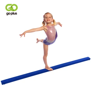 

8' Gymnastics Balance Beam Durable Home Gym Training Balance Beam High Density EVA Soft Surface Kids Beginner Balance Beam