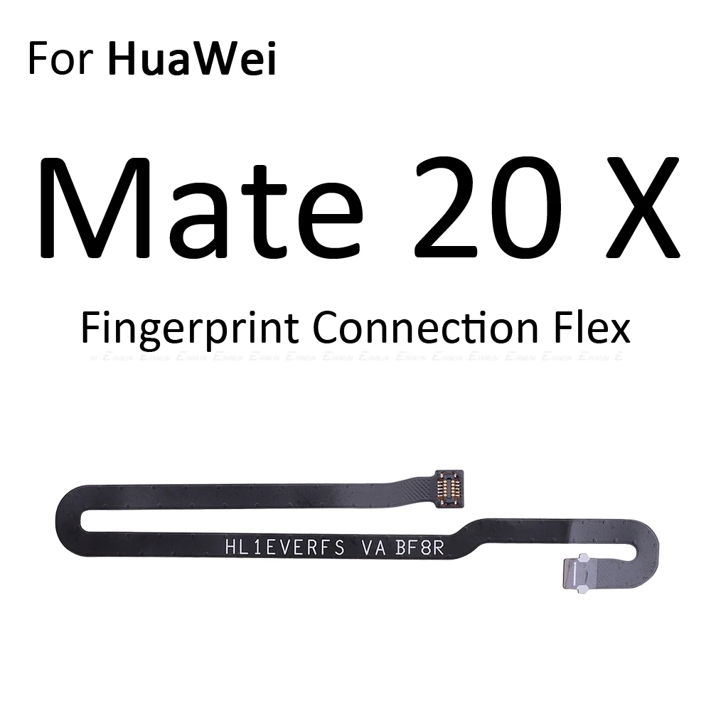 Сенсорный ID сканер отпечатков пальцев разъем гибкий кабель для HuaWei mate 20 Lite X 20X P Smart Plus Кнопка возврата домой