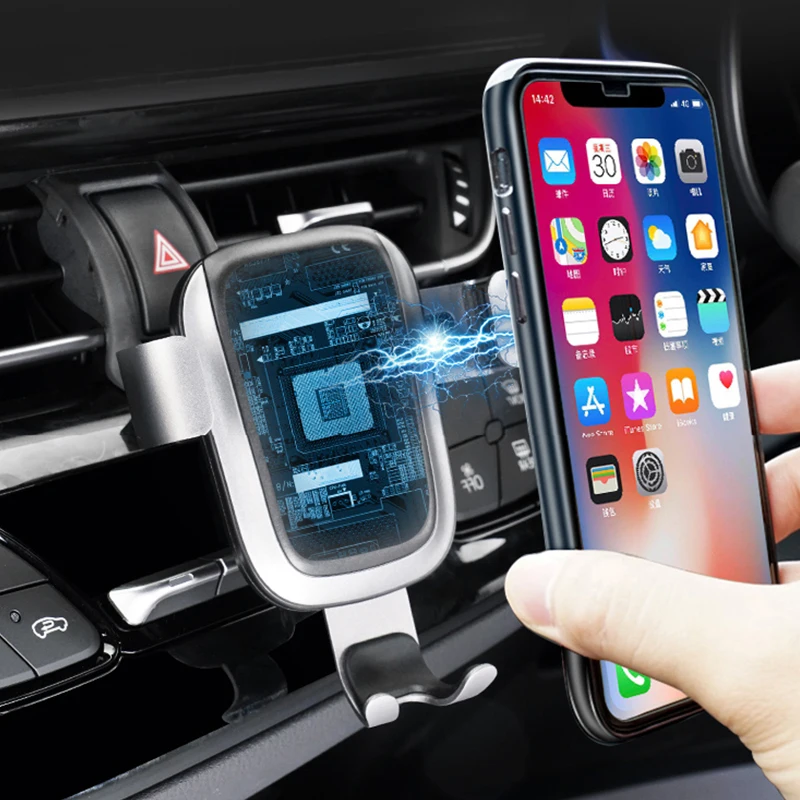 Автомобильный держатель для телефона Toyota автомобильный на вентиляционное
