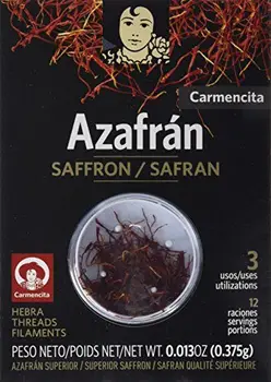 

Carmencita Azafrán Hebra y Azafrán Molido - 1 Paquete
