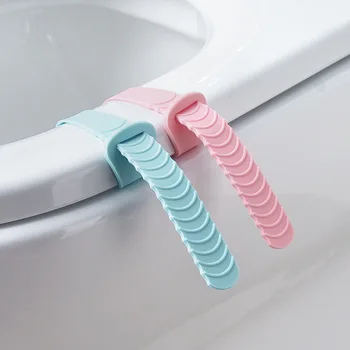 

Toilet Seat Cover Lifter Lid Bowl Seat Lift Handle Bathroom Toilet Seat Hot New Anti-dirty Toilet Lid Open Handle