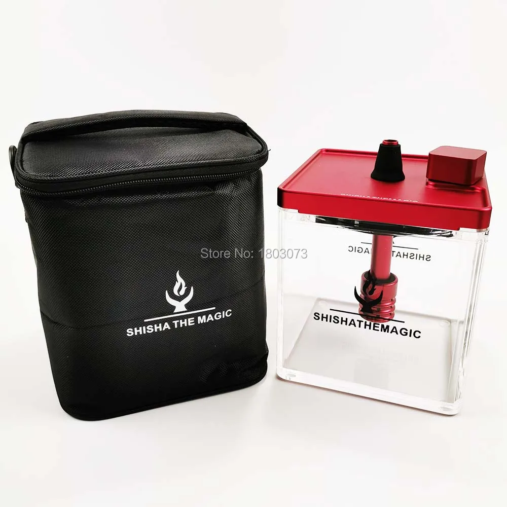 Shisha The Magic Premium Hooka Acrylic Sheesha Accessories Square 