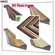 DIY фоторамка 4 цвета большой размер модная качественная алмазная живопись квадратный плакат картина маслом на заказ рамка ручной работы домашний декор