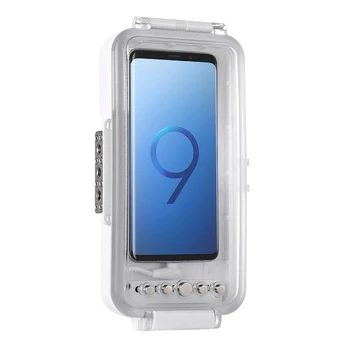 

Puluz Pu9100W for Android Type-C Otg Mobile Phone Universal Diving Waterproof Case Pc+Abs Protective Case 45 Meters Waterproof