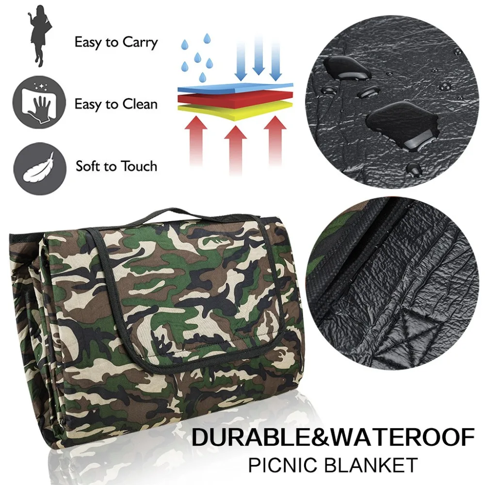 Outdoor Beach Mat Waterproof Sandproof Fancy Insulation Waterproof Picnic Mat #4D17 (3)