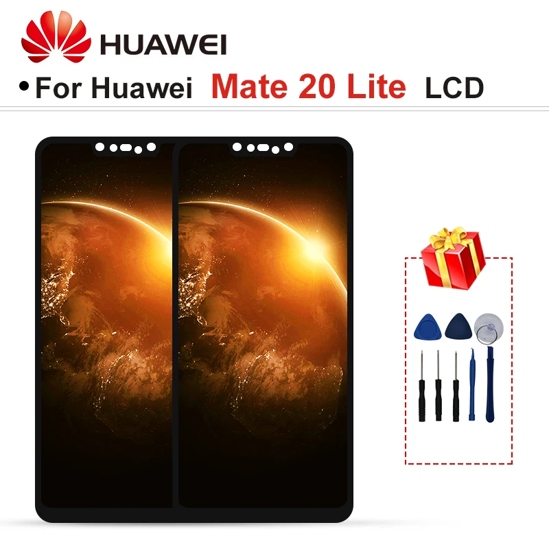 6 3 &quotоригинальный для Huawei Mate 20 Lite ЖК дисплей SNE AL00 сенсорный экран дигитайзер