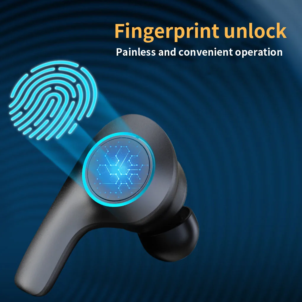 Wireless Bluetooth 5 0 Earphone Long Standby Headset In ear Headphone with Charging Case