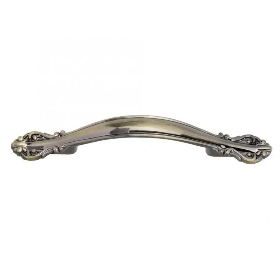 Kitchen Cabinet Handles European Vintage Cabinet Drawer Handle Zinc Alloy Wardrobe Cupboard Pull Handle 2902 Furniture Knob