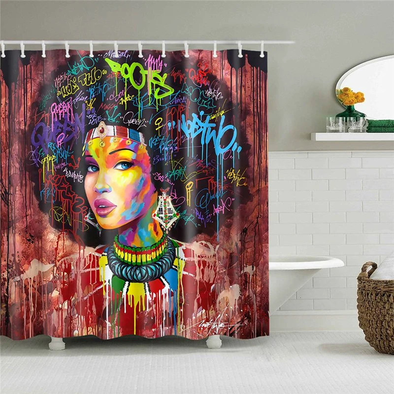 Duffy-African-Women-s-Shower-Curtain-and-African-Sexy-Women-s-Waterproof-Polyester-Fabric-Bathroom-Curtain