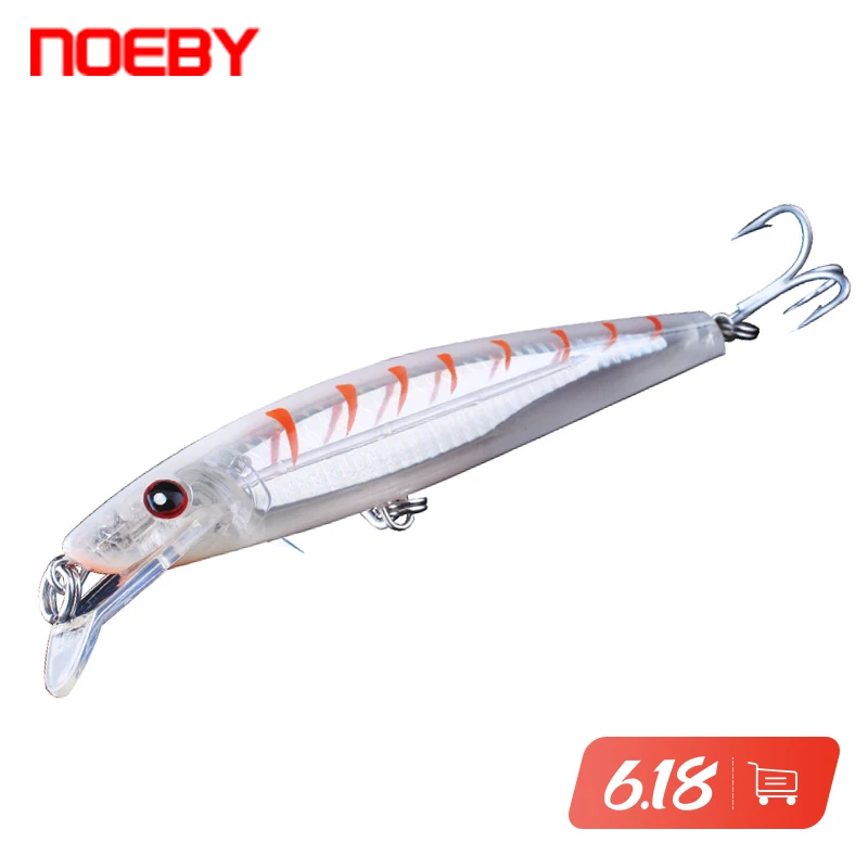 NOEBY NBL9443 рыболовные приманки Плавающий гольян воблер 150 мм 42 г силиконовая жесткая