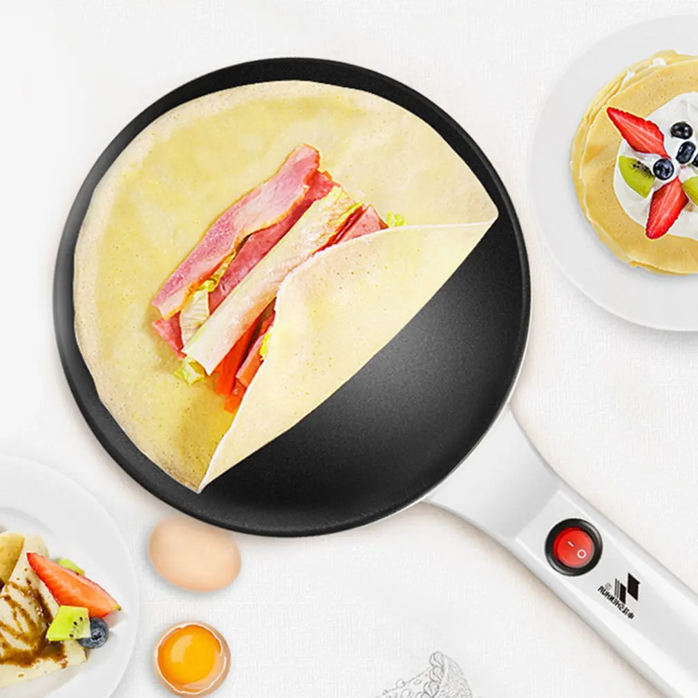 

Pizza Machine Spring Cake Machine Hunchun Roll Skin Machine Home Pancake Pot Pancake Pot Electric Baking Pan
