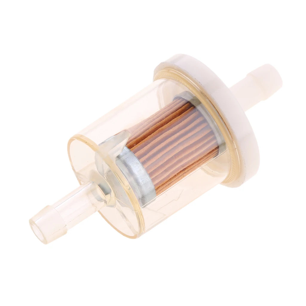 Petrol Fuel Filter Inline 7mm In & Out For Honda Motorcycle Scooter