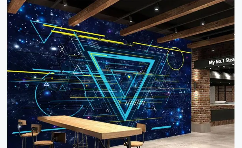 Большие настенные 3D обои на заказ фотообои для гостиной спальни современные