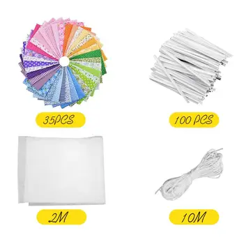 

High Quality 25*25 Cm 9 Style Charm Packs Patchwork Fabric Cotton Fabrics For DIY Handmade Cloth Sewing Accessories