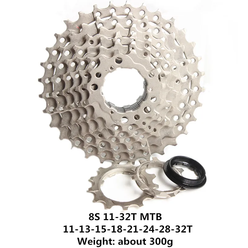 8S 11-32T SUNSHINE-SZ кассета маховик для горного велосипеда 8 S/9 S/10 S/11 S/12 S маховик с переменной скоростью 32 T/36 T/40 T/42 T/46 T/50 T/ 52T - Цвет: 8S 11-32T